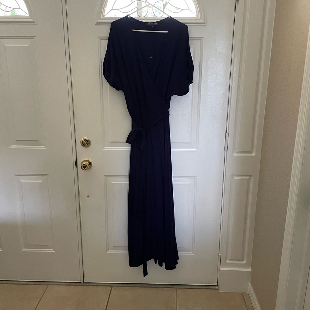 Wrap maxi dress from Eloquii. NWOT.
